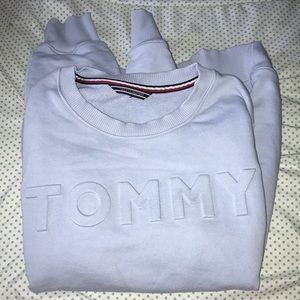 Tommy Hilfiger Baby Blue Crewneck Sweater